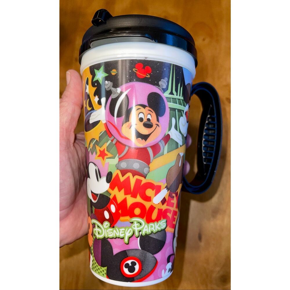 Disney World Parks Mickey Mouse Club Travel Mug‎ Resort Whirley Tumbler Cup